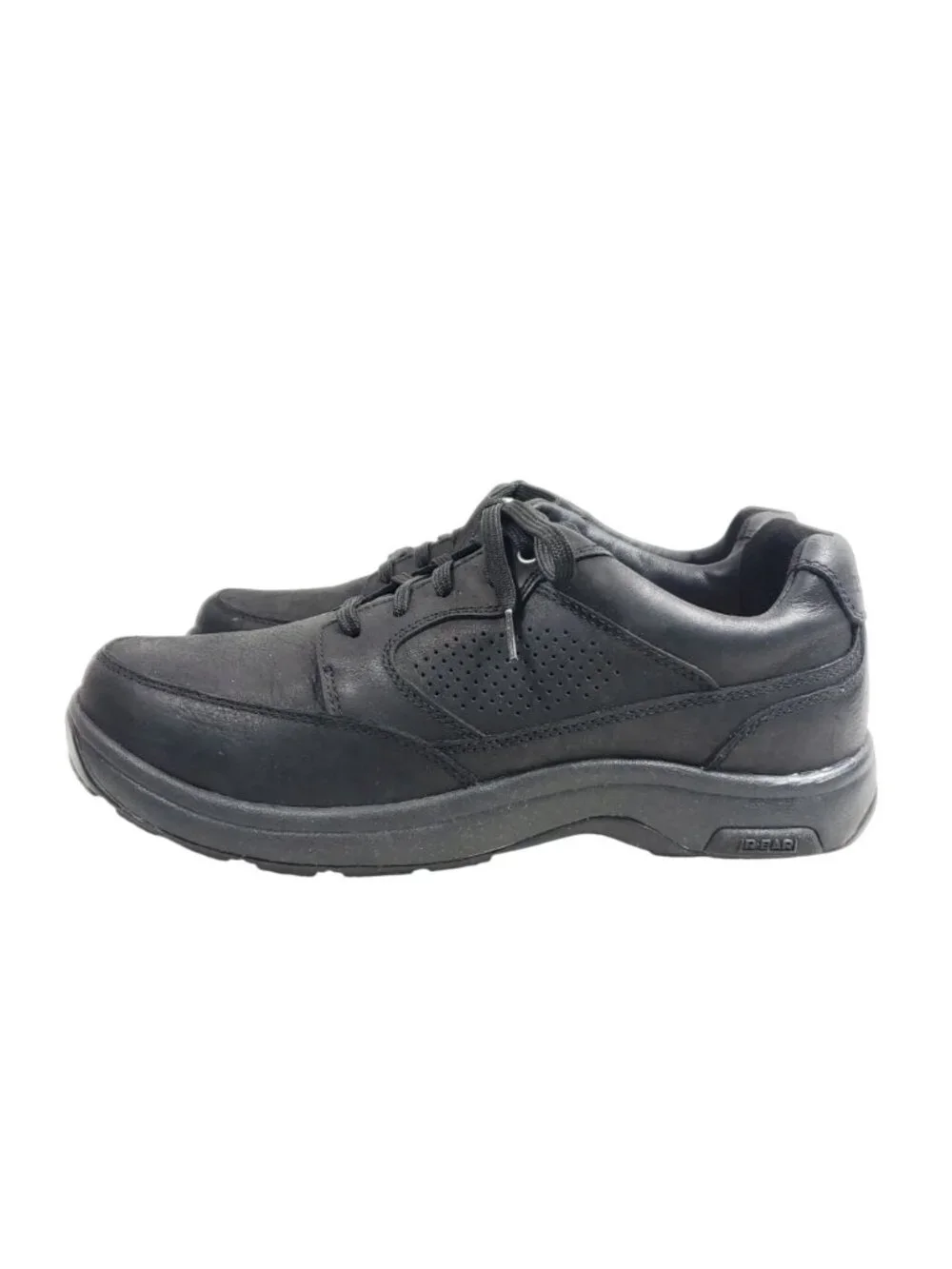 Dunham Mens Shoes 9.5 4E Blucher Black Leather Walking Wide Fit Shoes
